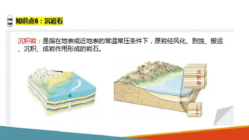 矿物、岩石与土—沉积岩(工程地质课件)