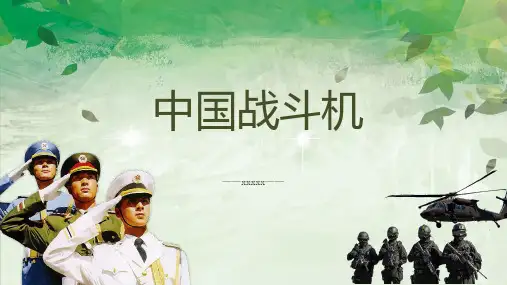 中国战斗机