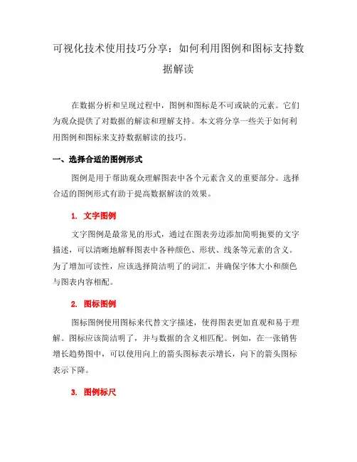可视化技术使用技巧分享：如何利用图例和图标支持数据解读(六)