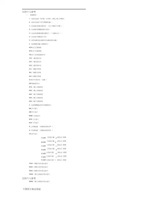 PLC课程设计课题——三层电梯模型PLC控制系统设计与调试