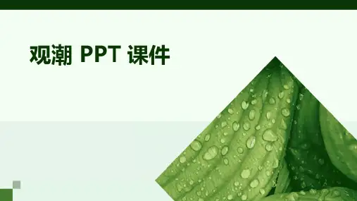观潮ppt课件第一ppt课件