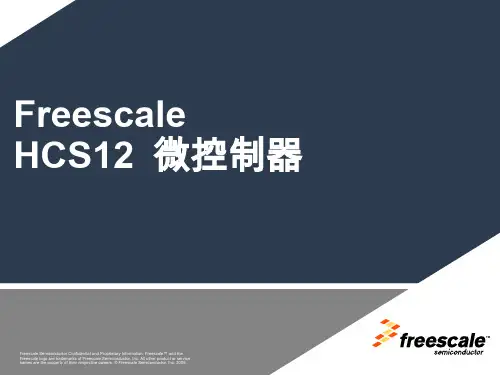 Freescale HCS12 CPU简介(中文版)
