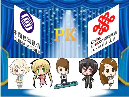 中国移动vs中国联通