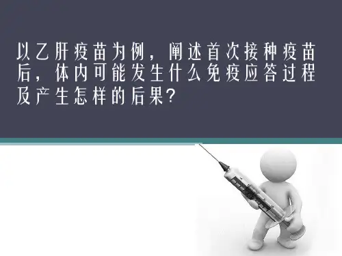 河北医科大学免疫课题乙肝疫苗PPT