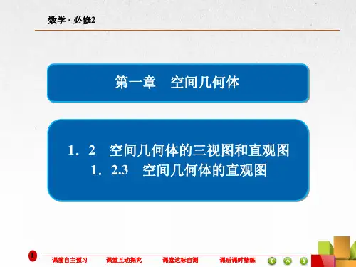 高中数学《空间几何体的直观图》课件
