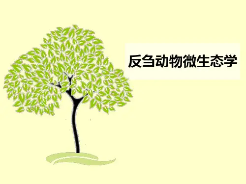 (完整版)反刍动物微生态