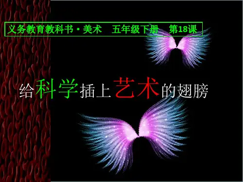 人美小学美术五下《第18课给科学插上艺术的翅膀》PPT课件
