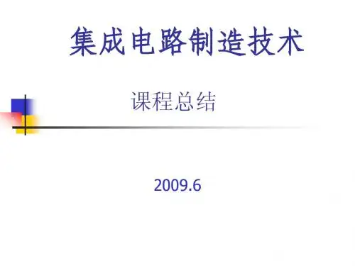 硅集成总结