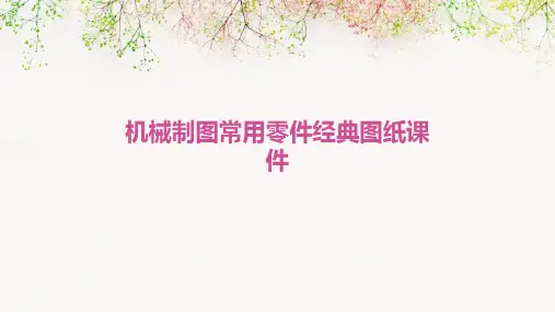 机械制图常用零件经典图纸课件