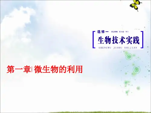 高中生物浙科版(浙江专版)选修一课件：第一章 实验一 大肠杆菌的培养和分离