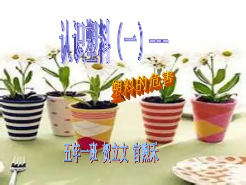 塑料的危害