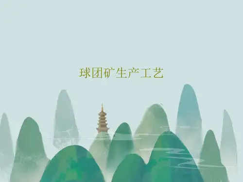 球团矿生产工艺44页PPT