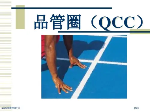 QCC品管圈详细介绍