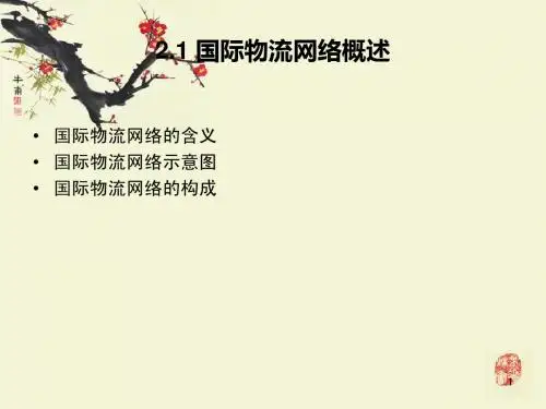 国际物流课件-第二章国际物流网络
