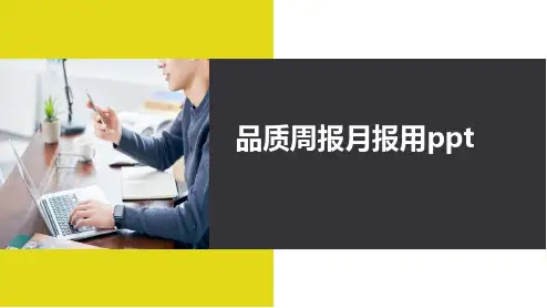 品质周报月报用ppt