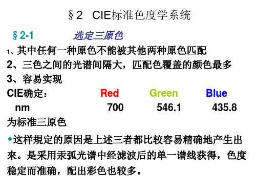 光度学与色度学