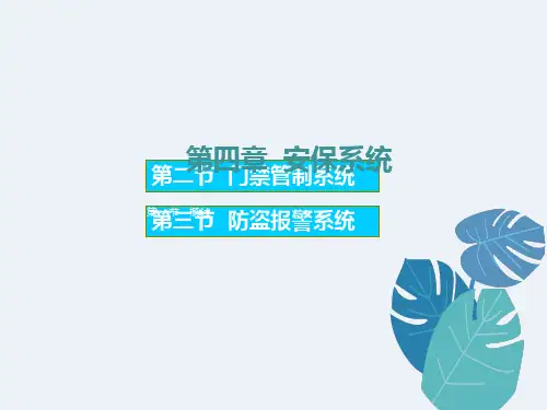 安保系统ppt模版课件