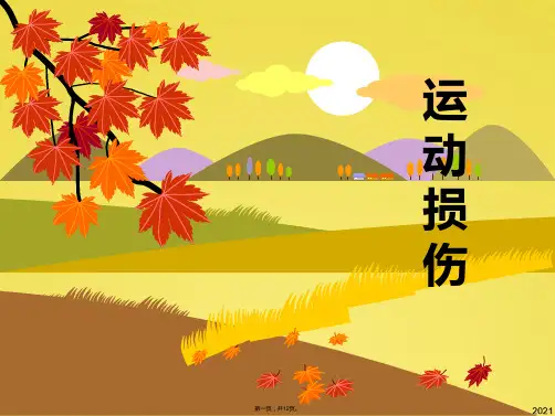 运动损伤ppt(共12张PPT)