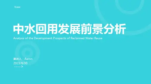 2023年中水回用发展前景分析方案模板