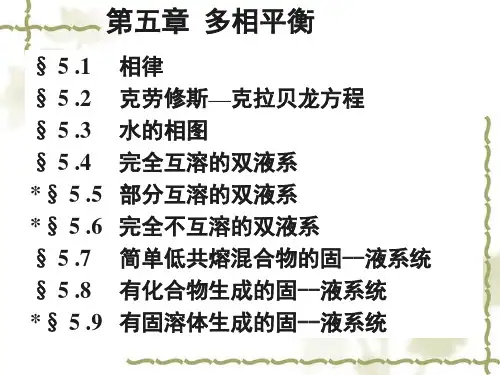 物理化学第五章1