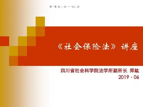 社会保险法大纲-PPT精选文档