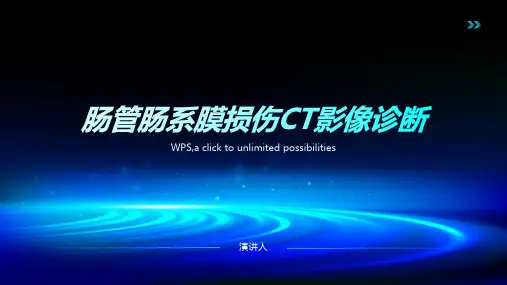 肠管肠系膜损伤CT影像诊断
