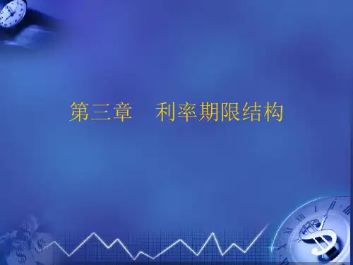 利率期限结构PPT课件