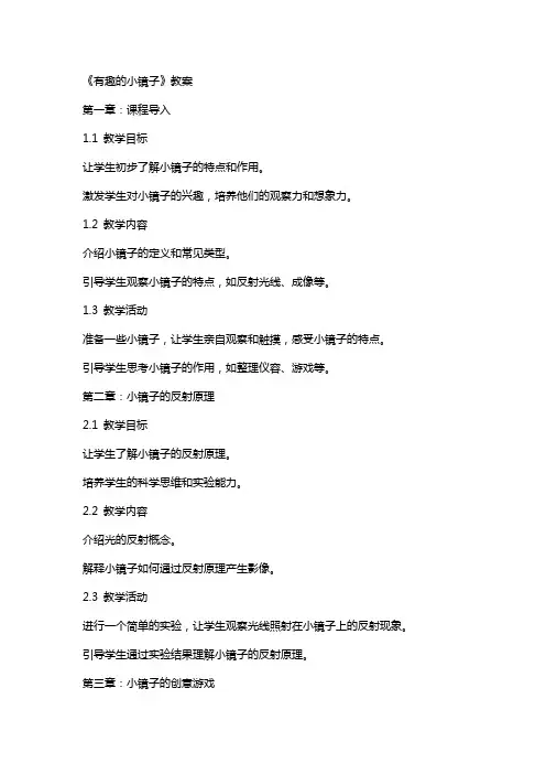 《有趣的小镜子》教案