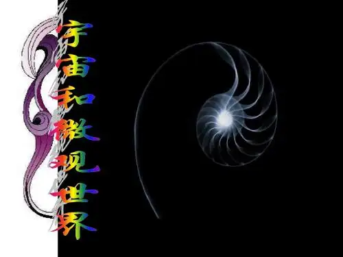 11.1宇宙和微观世界