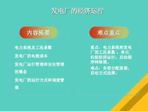 电力负荷的预测和工况系数(ppt 19页)