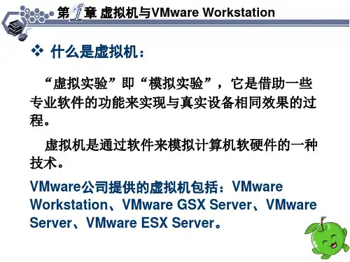 第1章虚拟机与VMwareW