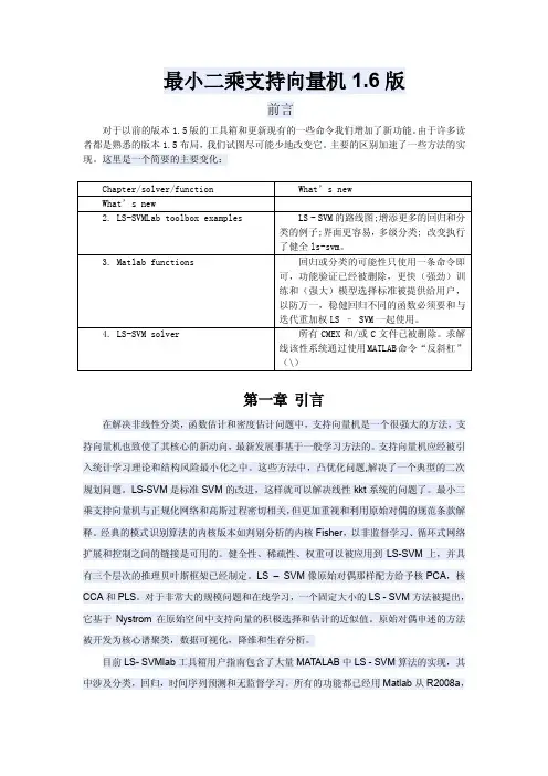 LS SVM中文使用说明