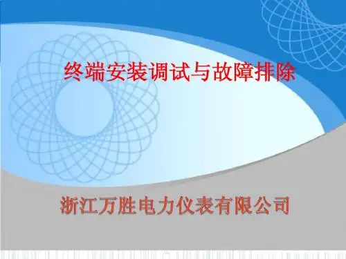 国网专变终端安装规范与常见故障分析1