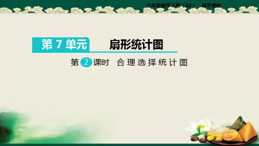 2019人教版小学数学六年级上册：第2课时 合理选择统计图课件
