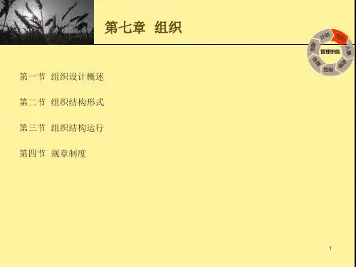 管理学第七章ppt课件