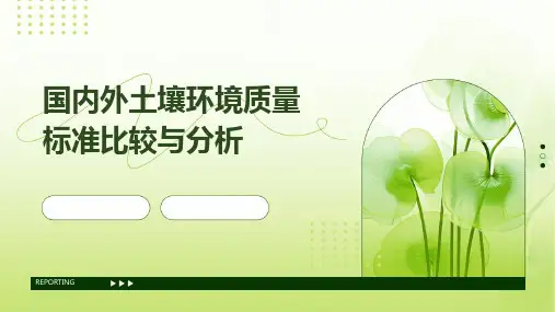 国内外土壤环境质量标准比较与分析