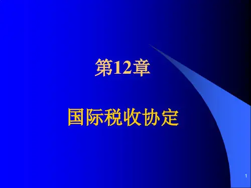 国际税收第12章