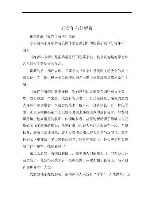 好青年布朗解析