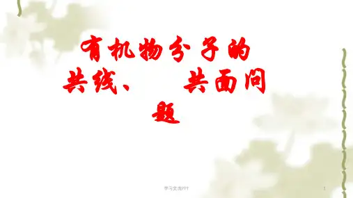 共线共面问题探究课件