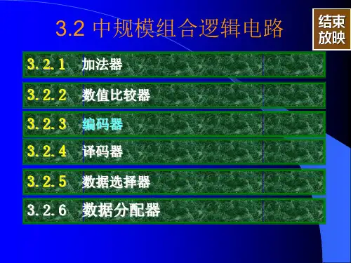 3组合逻辑电路--编码器(四)