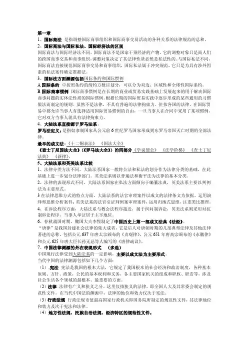 国际商法（1）