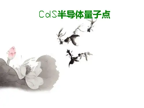 CdS半导体量子点