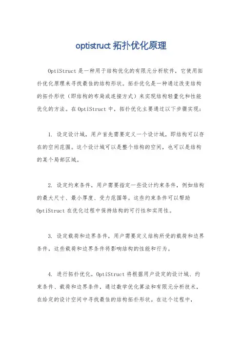 optistruct拓扑优化原理