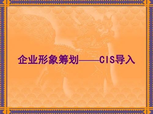 企业形象策划CIS导入