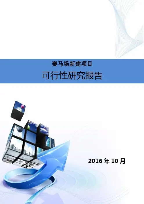 赛马场新建项目可行性研究报告