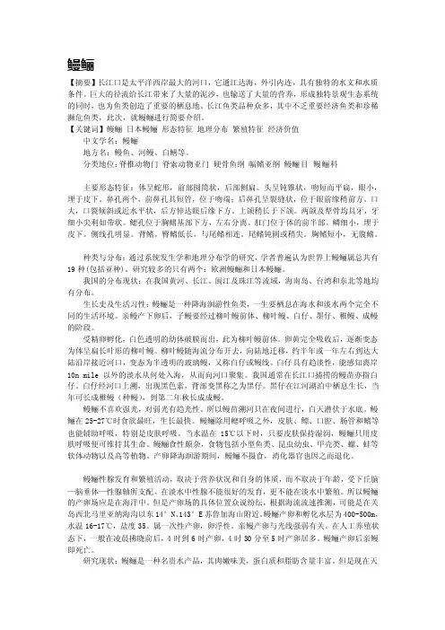 鳗鲡简介[最新]