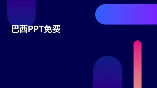 2024版巴西PPT免费