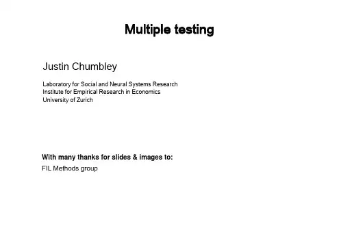 spm使用培训课件05JustinMultipletesting