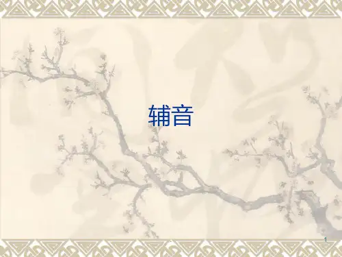 辅音音标PPT课件
