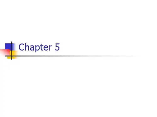 国际金融Chapter 5